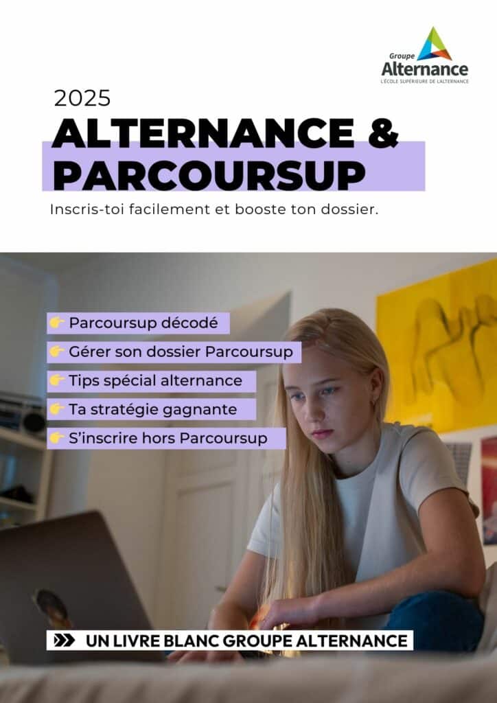guide parcoursup spécial alternance