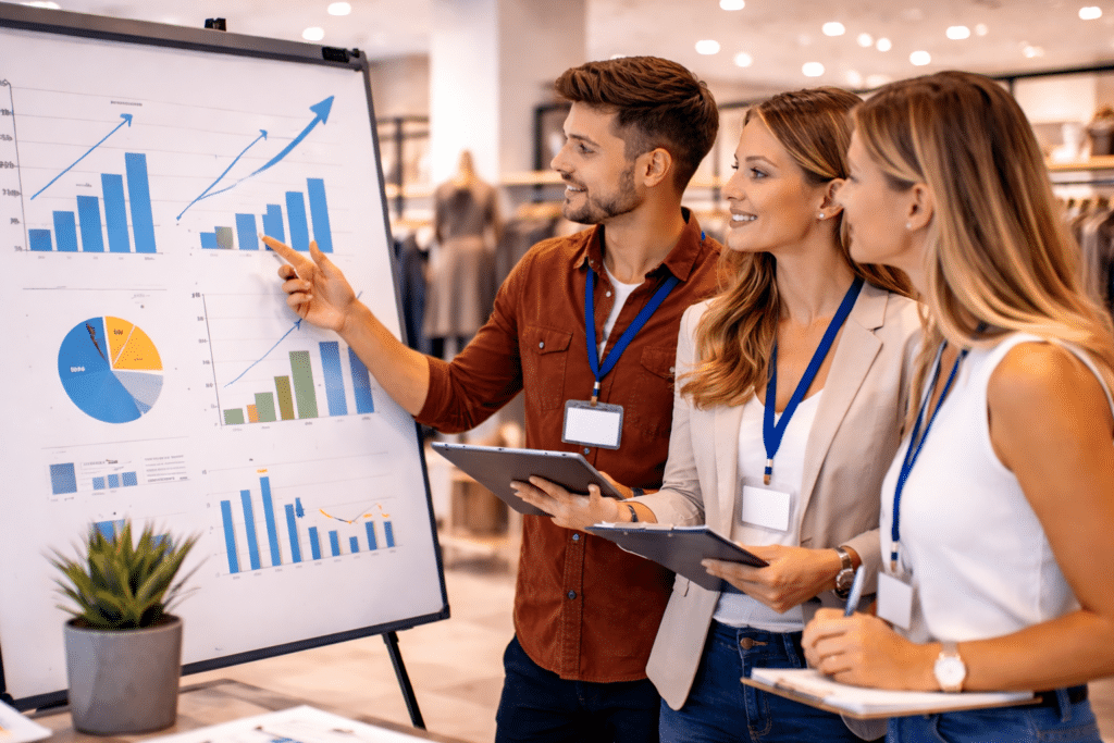 Étudiants en BTS MCO à Enghien-les-Bains en animation d’équipe et analyse des ventes