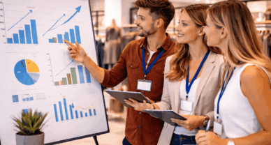 Étudiants en BTS MCO à Enghien-les-Bains en animation d’équipe et analyse des ventes