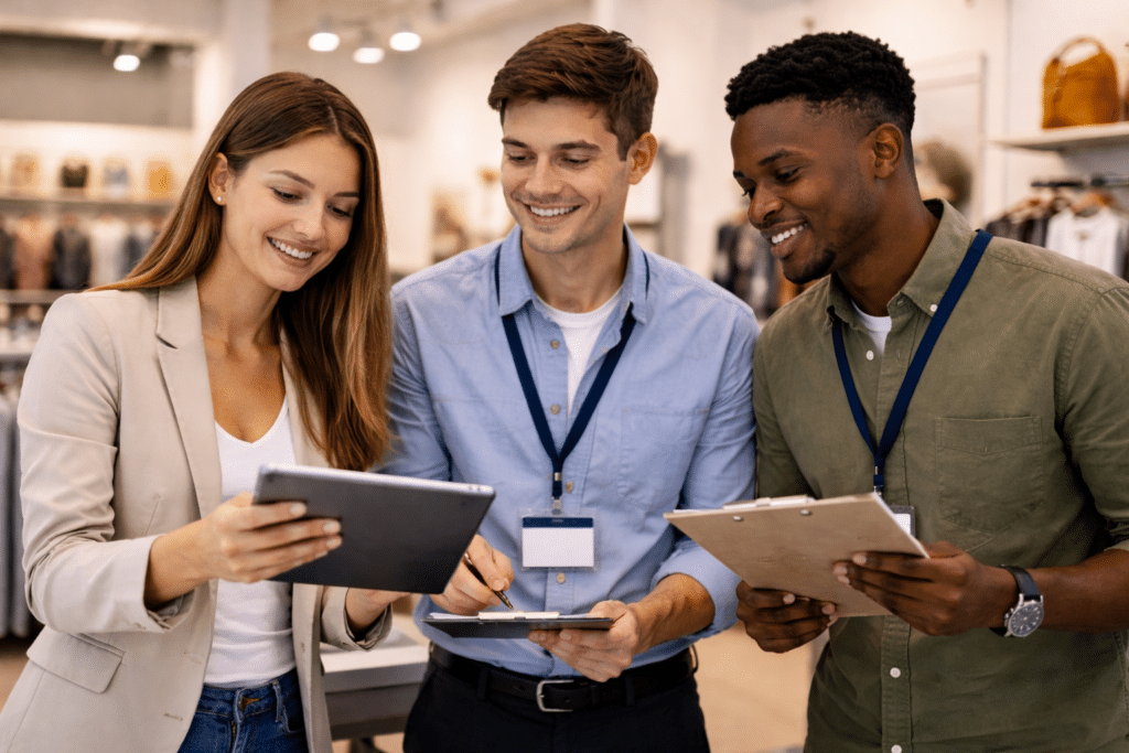 Étudiants en BTS MCO à Marne-la-Vallée en gestion commerciale