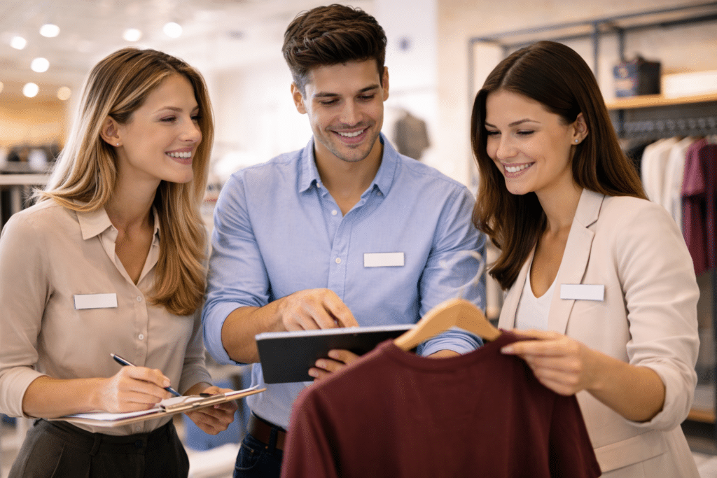 Étudiants en BTS MCO à Reims en animation et gestion de point de vente