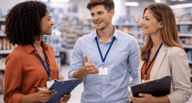 Étudiants en BTS MCO à Troyes en management d’équipe commerciale