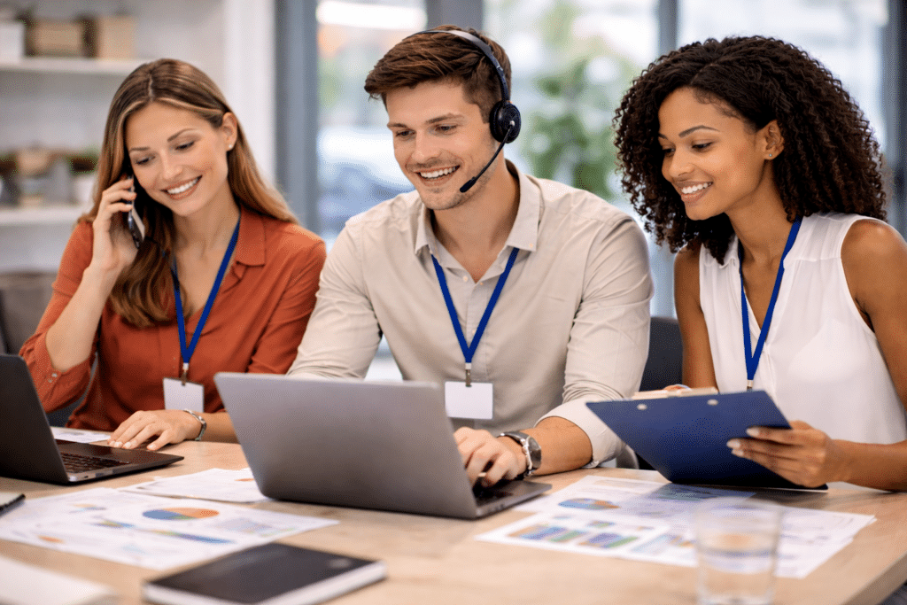 Étudiants en BTS NDRC à Troyes en prospection et développement commercial