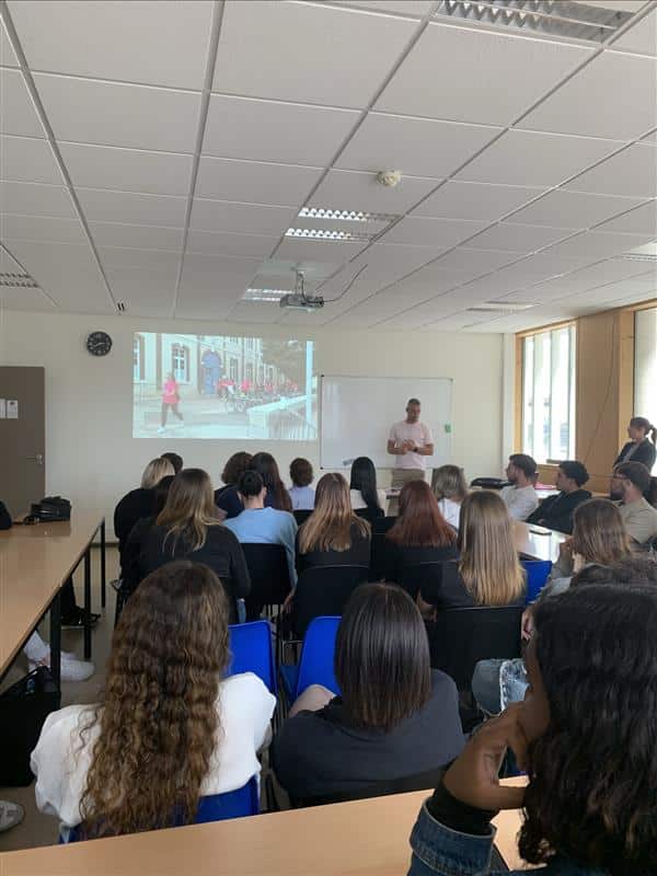 Intervention de la Maison des étudiants à Troyes