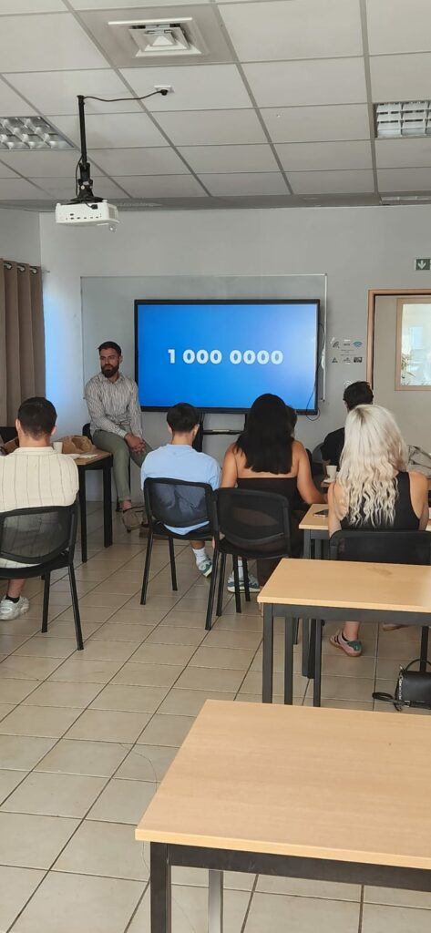 photo étudiants à journée bilan 
