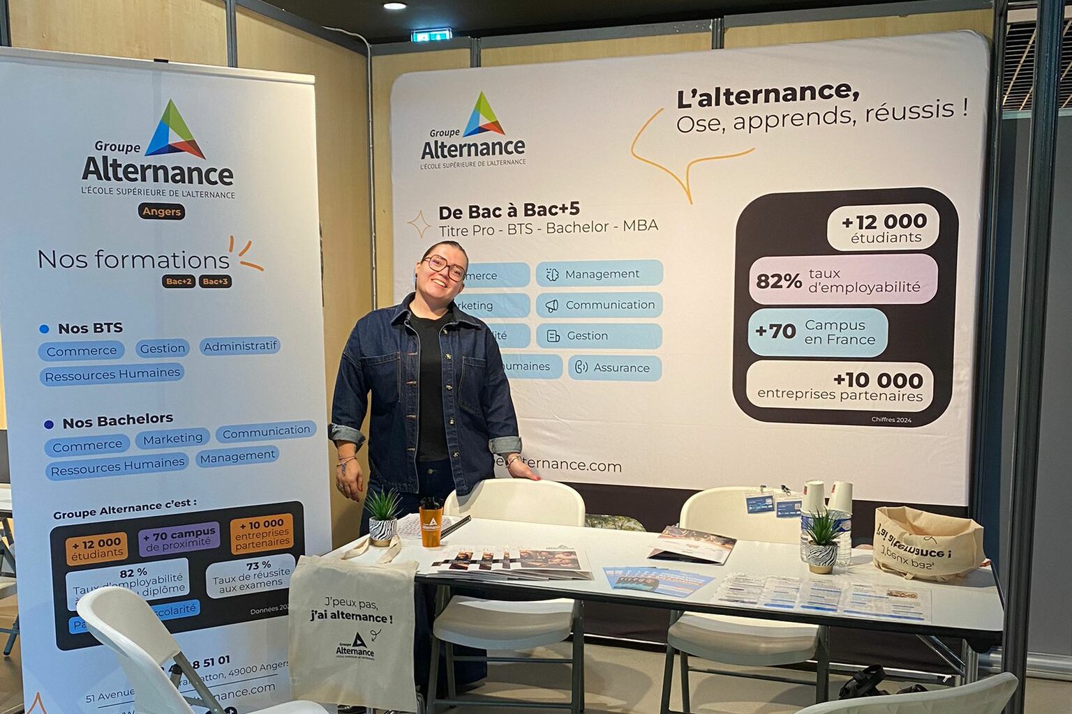 Salon L4M campus d'Angers