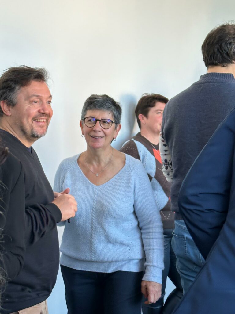 Ambiance joyeuse pour ce caf'équip 