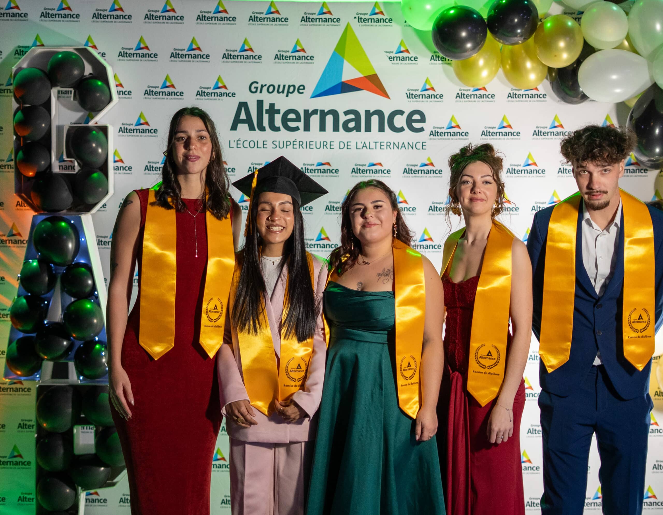 Pau - remise de diplômes. Promotion titre professionnel MUM