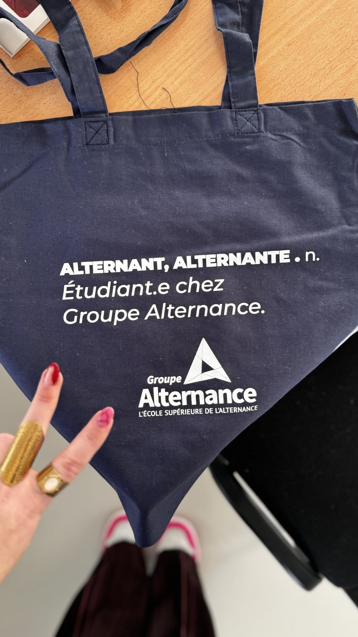 tote bag "alternance"