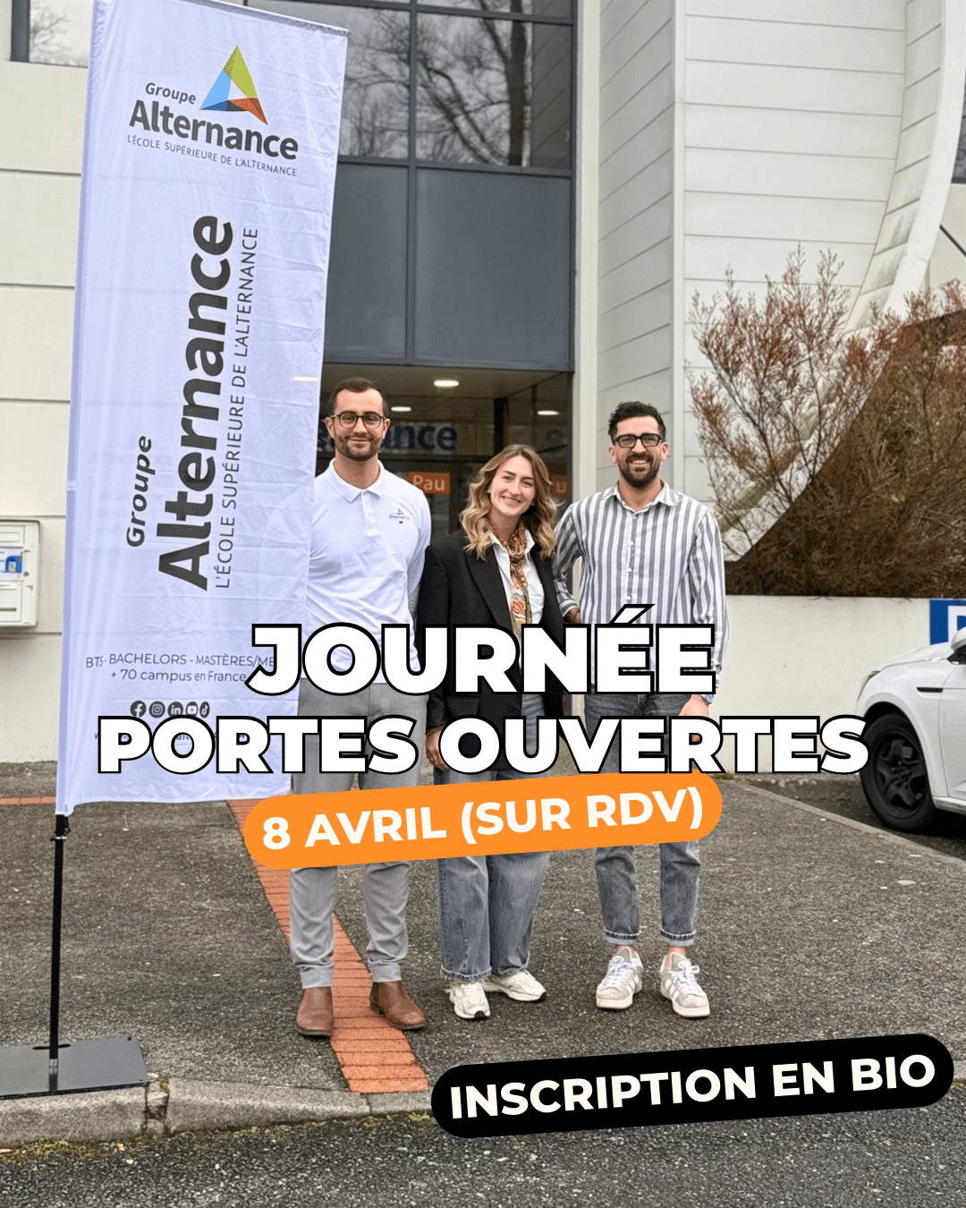 Les chargés de relations entreprise et recrutement de campus de Pau