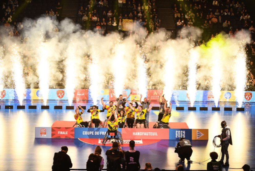 Victoire de l'équipe de hand