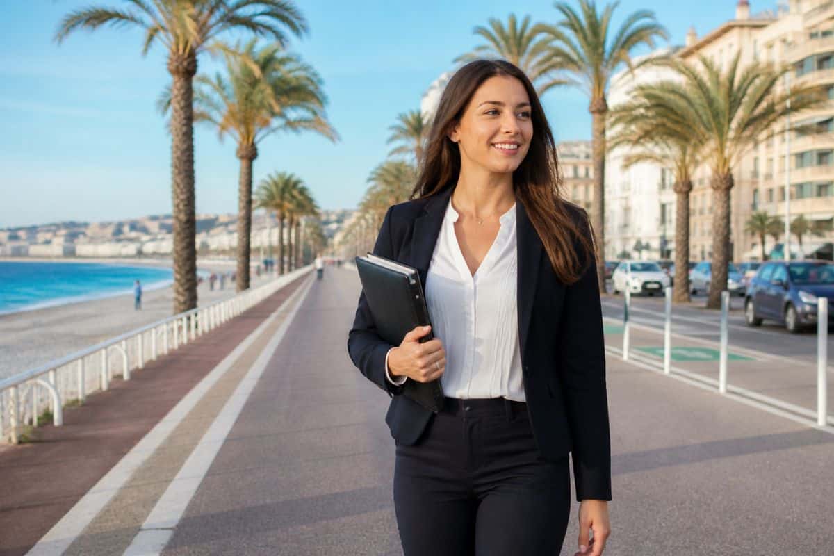 Un candidat serein avant son Entretien d'admission en alternance à Nice.