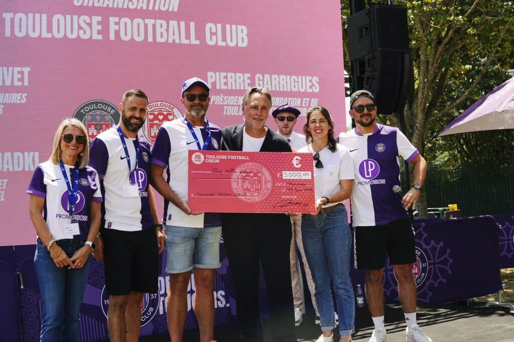 don de groupe alternance à toulouse footbal club, le fonds du Toulouse FC
