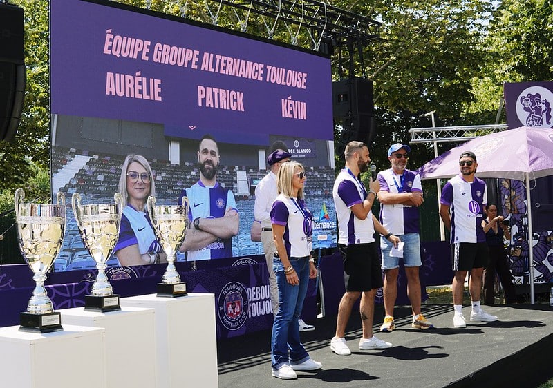 organisateurs du tournoi de foot supcup de groupe alternance