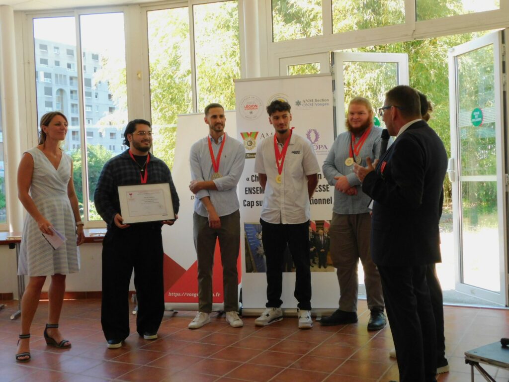 Narek ARAKELYAN récompensé pour son parcours en BTS NDRC à Épinal