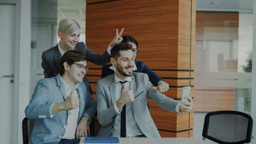 groupe de commerciaux