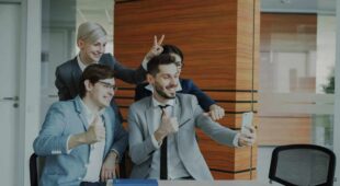 groupe de commerciaux