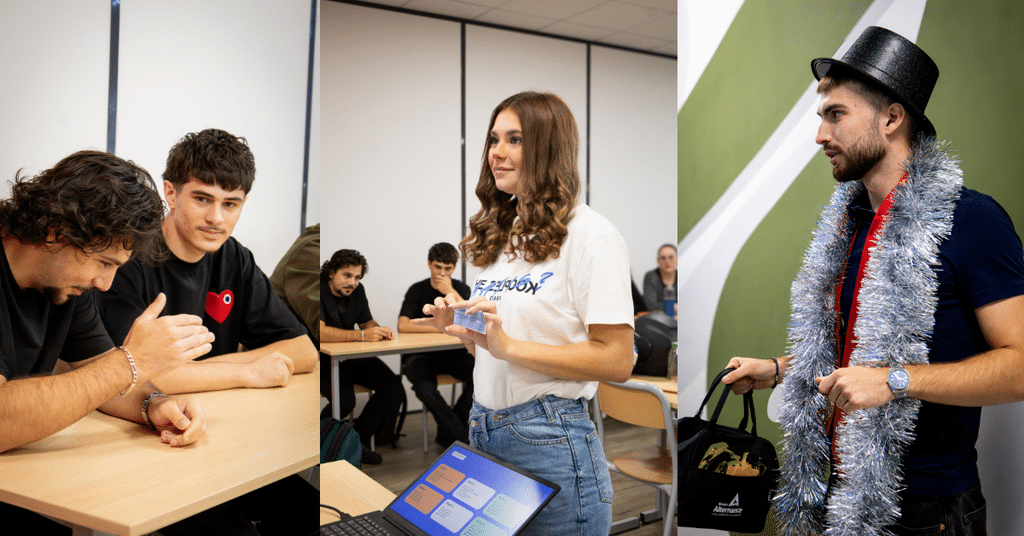 BTS GPME et SAM pendant la journée de cohésion de groupe alternance metz.