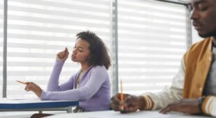 étudiants en classe
