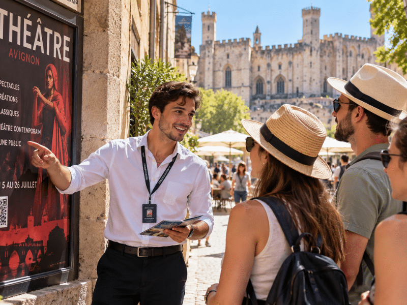 Réussir dans le tourisme à Avignon grâce aux compétences linguistiques.